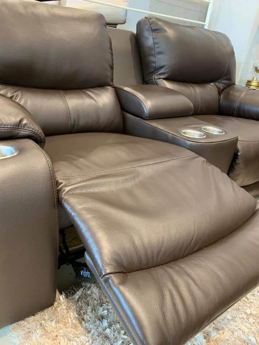 Palliser Cozumel Console Loveseat with Cupholder - Orbit Furniture (Richmond,BC)