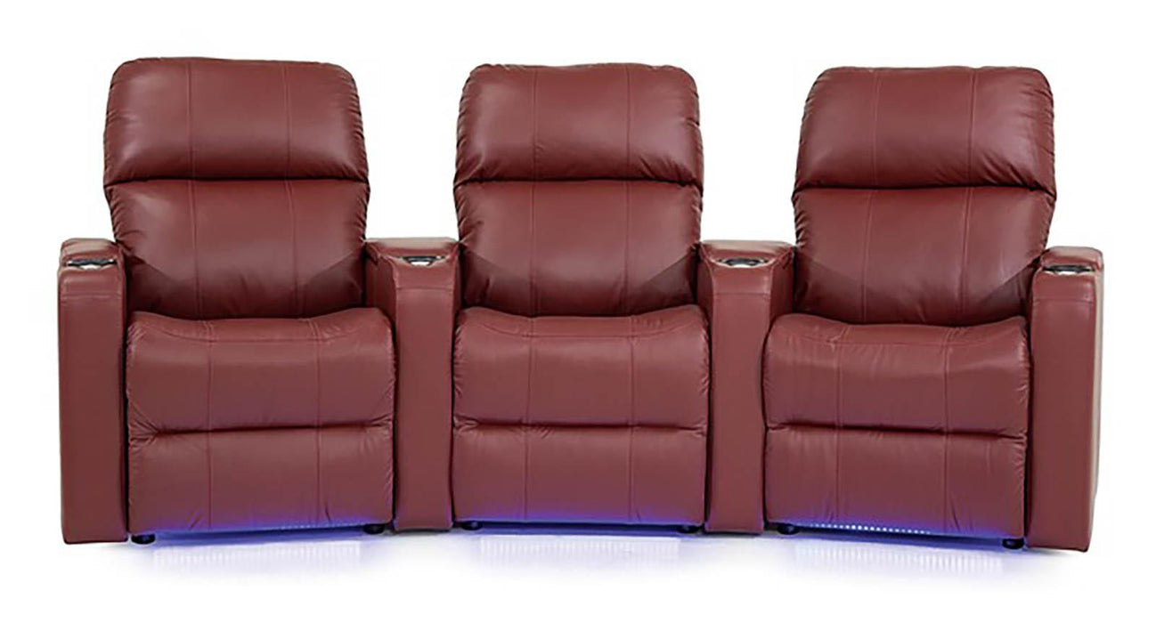 Palliser Elite 3 Seats Curved Left Hand Facing Manual Recliner Sectional - Orbit Furniture (Richmond,BC)