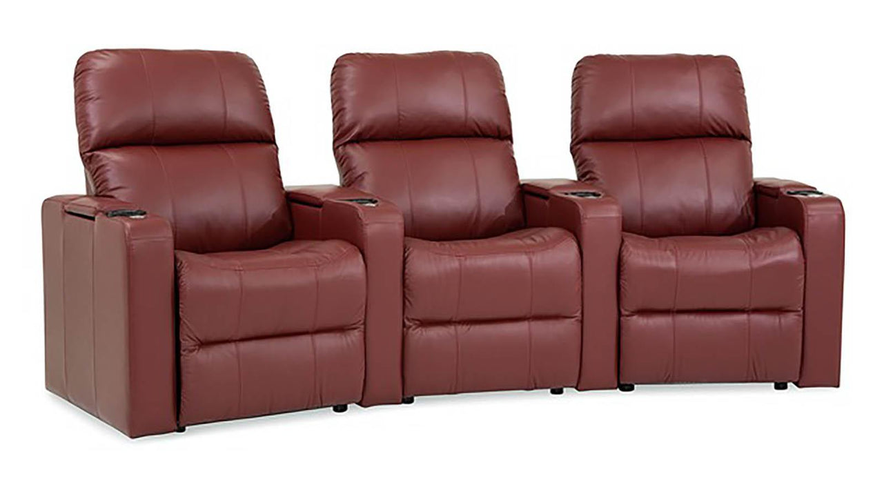 Palliser Elite 3 Seats Curved Left Hand Facing Power Recliner Sectional - Orbit Furniture (Richmond,BC)