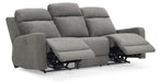 Palliser Furniture Forest Hill Leather Sofa Power Recliner - Orbit Furniture (Richmond,BC)