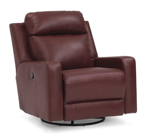 Palliser Furniture Forest Hill Leather Swivel Rocker Manual Recliner - Orbit Furniture (Richmond,BC)