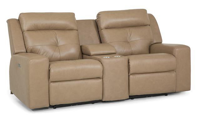 Palliser Furniture Grove Console Loveseat Power Recliner w/ Power Headrest - Orbit Furniture (Richmond,BC)