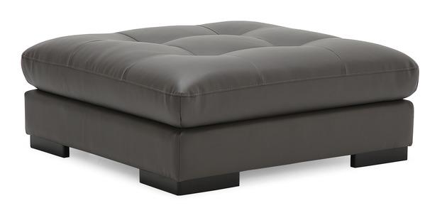 Palliser Furniture Kelowna Leather Ottoman - Orbit Furniture (Richmond,BC)