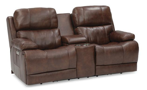 Palliser Furniture Kenaston Console Loveseat Power Recliner w/ Power Headrest - Orbit Furniture (Richmond,BC)