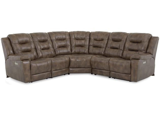 Palliser Furniture Leighton Leather Sectional/6H/9X/6H/L1 image