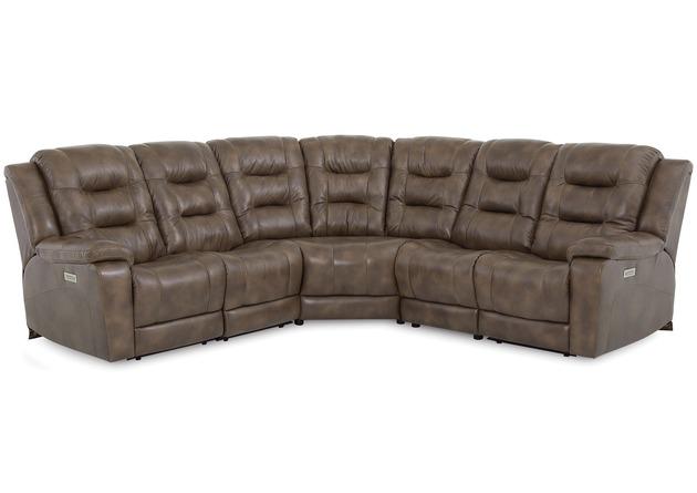 Palliser Furniture Leighton Leather Sectional/6H/9X/6H/L1 - Orbit Furniture (Richmond,BC)