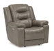Palliser Furniture Leighton Leather Wallhugger Power Recliner w/ Headrest & Lumbar - Orbit Furniture (Richmond,BC)