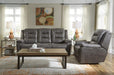 Palliser Furniture Leighton Leather Wallhugger Power Recliner w/ Headrest & Lumbar - Orbit Furniture (Richmond,BC)
