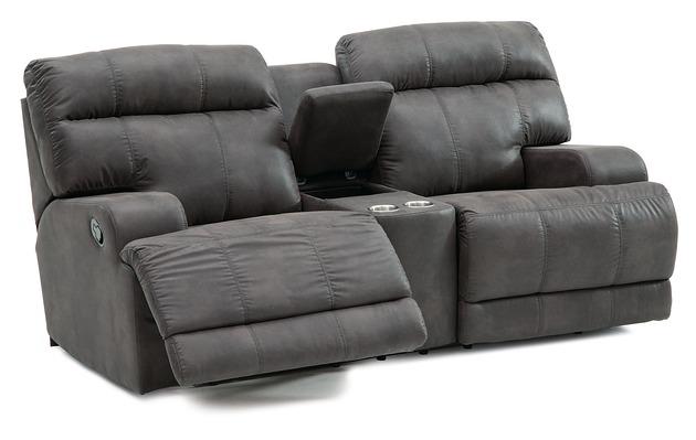 Palliser Furniture Lincoln Loveseat Console - Orbit Furniture (Richmond,BC)
