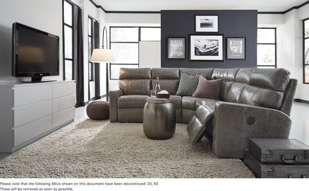 Palliser Furniture Oakwood Sectional/09/64 - Orbit Furniture (Richmond,BC)