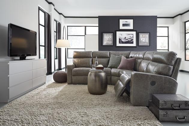 Palliser Furniture Oakwood Sectional/09/64 - Orbit Furniture (Richmond,BC)