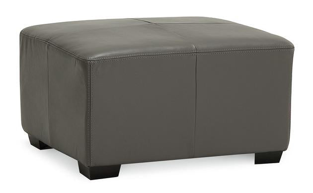 Palliser Furniture Reed Leather Ottoman - Orbit Furniture (Richmond,BC)