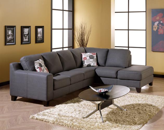 Palliser Furniture Reed Leather Sectional/35 - Orbit Furniture (Richmond,BC)