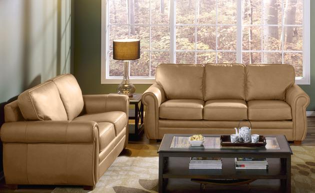Palliser Furniture Viceroy Leather Loveseat - Orbit Furniture (Richmond,BC)