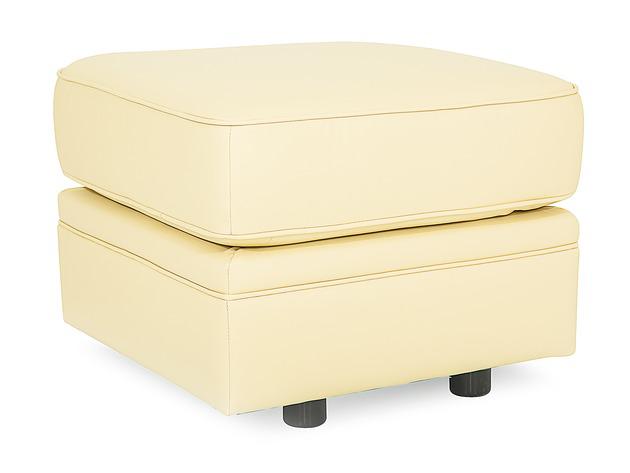 Palliser Furniture Viceroy Leather Ottoman - Orbit Furniture (Richmond,BC)