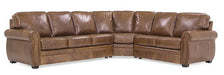 Palliser Furniture Viceroy Leather Sectional/09/08 - Orbit Furniture (Richmond,BC)