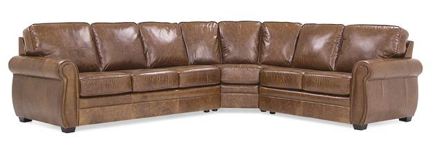 Palliser Furniture Viceroy Leather Sectional/09/08 - Orbit Furniture (Richmond,BC)