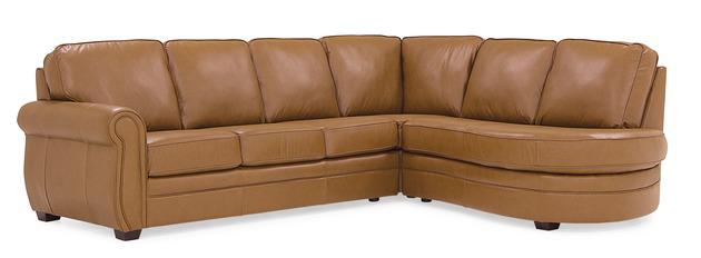 Palliser Furniture Viceroy Leather Sectional/09/08 - Orbit Furniture (Richmond,BC)