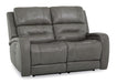 Palliser Furniture Washington Loveseat Power Recliner w/ Power Headrest & Lumbar - Orbit Furniture (Richmond,BC)