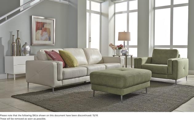Palliser Furniture Zuri Leather Ottoman