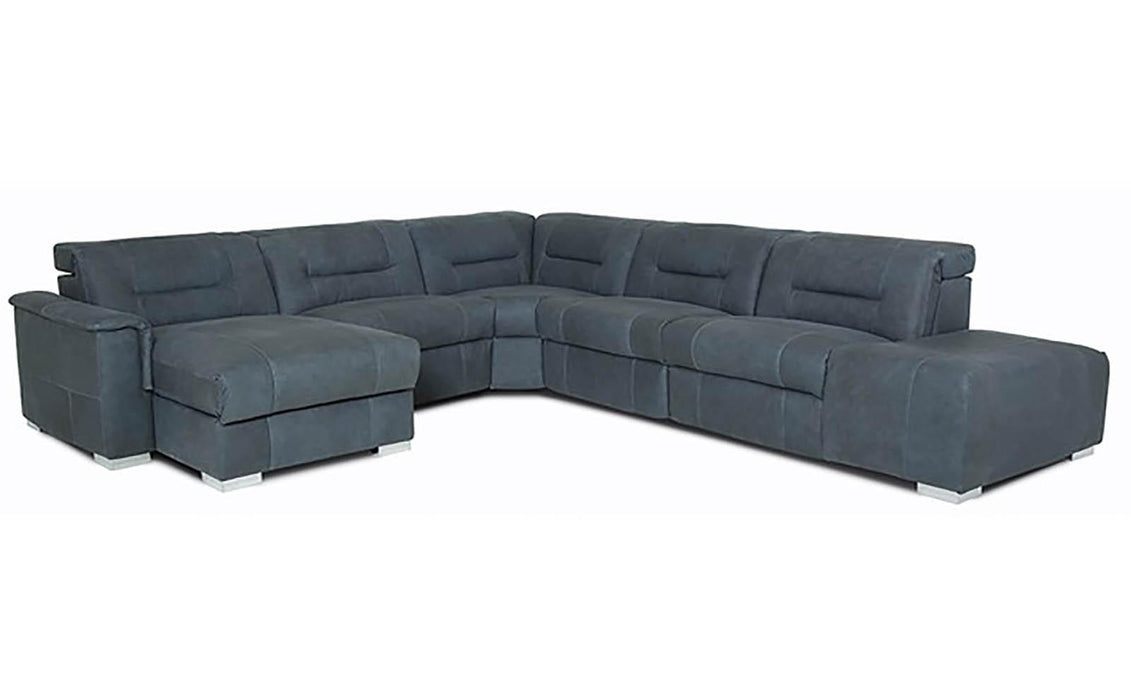 Palliser Keoni 5pc Reclining Sectional with Left Hand Facing Chaise - Orbit Furniture (Richmond,BC)