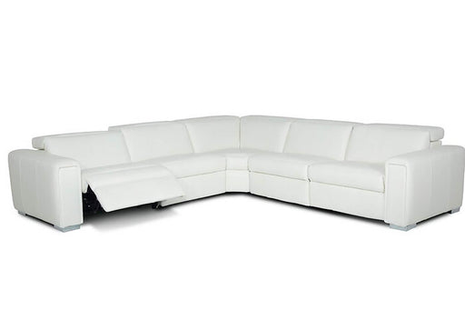 Palliser Lorenzo 5pc Reclining Sectional with Left Hand Facing Wide Power Recliner - Orbit Furniture (Richmond,BC)