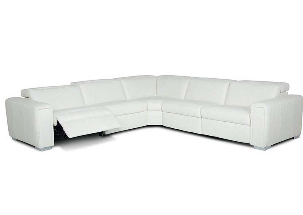 Palliser Lorenzo 5pc Reclining Sectional with Left Hand Facing Wide Power Recliner - Orbit Furniture (Richmond,BC)