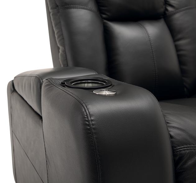 Palliser Media 3 Seats Straight Right Hand Facing Manual Recliner Sectional - Orbit Furniture (Richmond,BC)