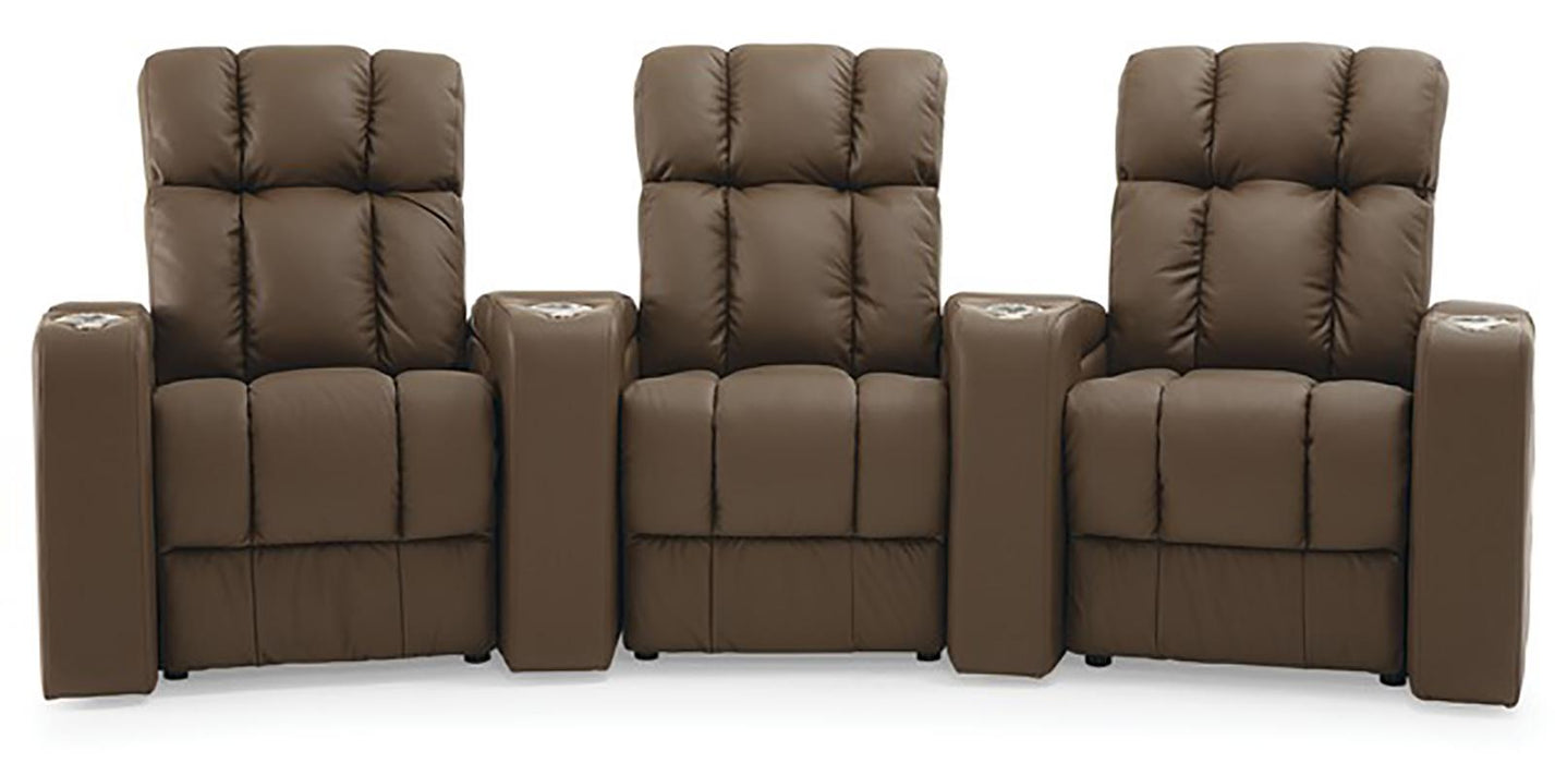 Palliser Ovation 3 Seats Curved Left Hand Facing Power Recliner with Power Headrest Sectional - Orbit Furniture (Richmond,BC)