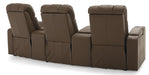 Palliser Ovation 3 Seats Curved Left Hand Facing Power Recliner with Power Headrest Sectional - Orbit Furniture (Richmond,BC)