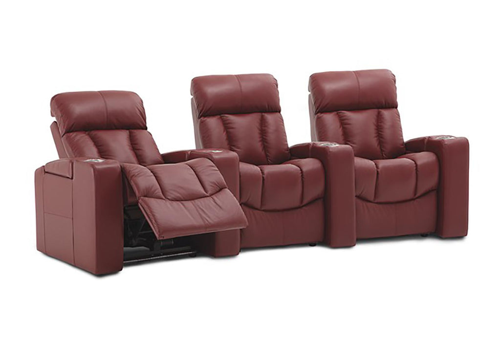 Palliser Paragon 3 Seats Straight Right Hand Facing Power Recliner with Power Headrest Sectional - Orbit Furniture (Richmond,BC)