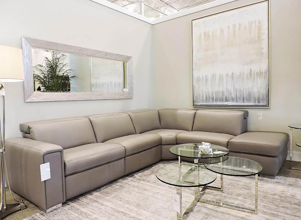 Palliser Titan 4pc Reclining Sectional with Right Hand Facing Stationary Nest - Orbit Furniture (Richmond,BC)