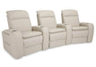 Palliser Vertex 3 Seats Curved Left Hand Facing Power Recliner with Power Headrest and Lumbar Sectional - Orbit Furniture (Richmond,BC)