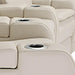 Palliser Vertex 3 Seats Curved Left Hand Facing Power Recliner with Power Headrest and Lumbar Sectional - Orbit Furniture (Richmond,BC)