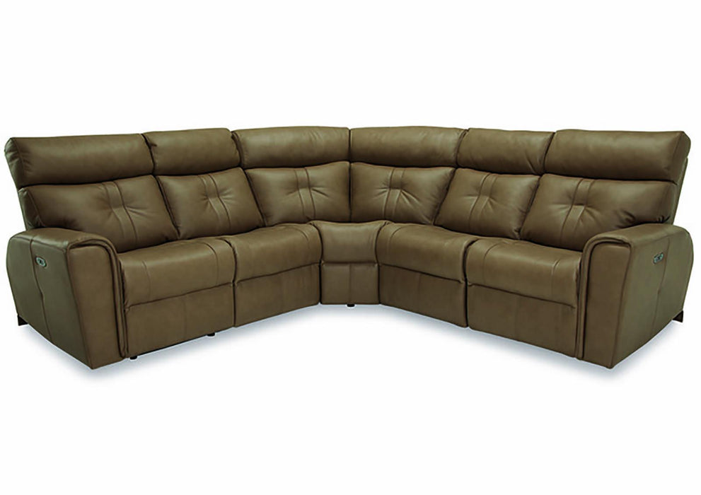Palliser Acacia 5pc Sectional with Corner Curve - Orbit Furniture (Richmond,BC)