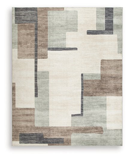 Larkport Washable Area Rug - Orbit Furniture (Richmond,BC)
