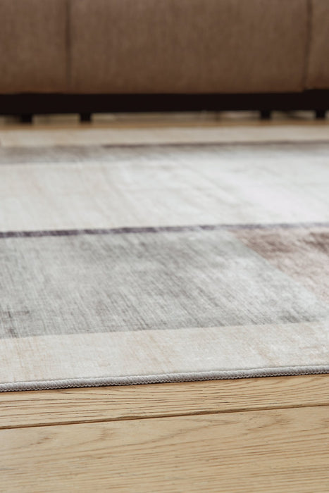 Larkport Washable Area Rug - Orbit Furniture (Richmond,BC)
