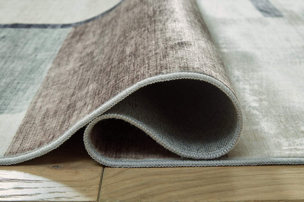 Larkport Washable Area Rug - Orbit Furniture (Richmond,BC)