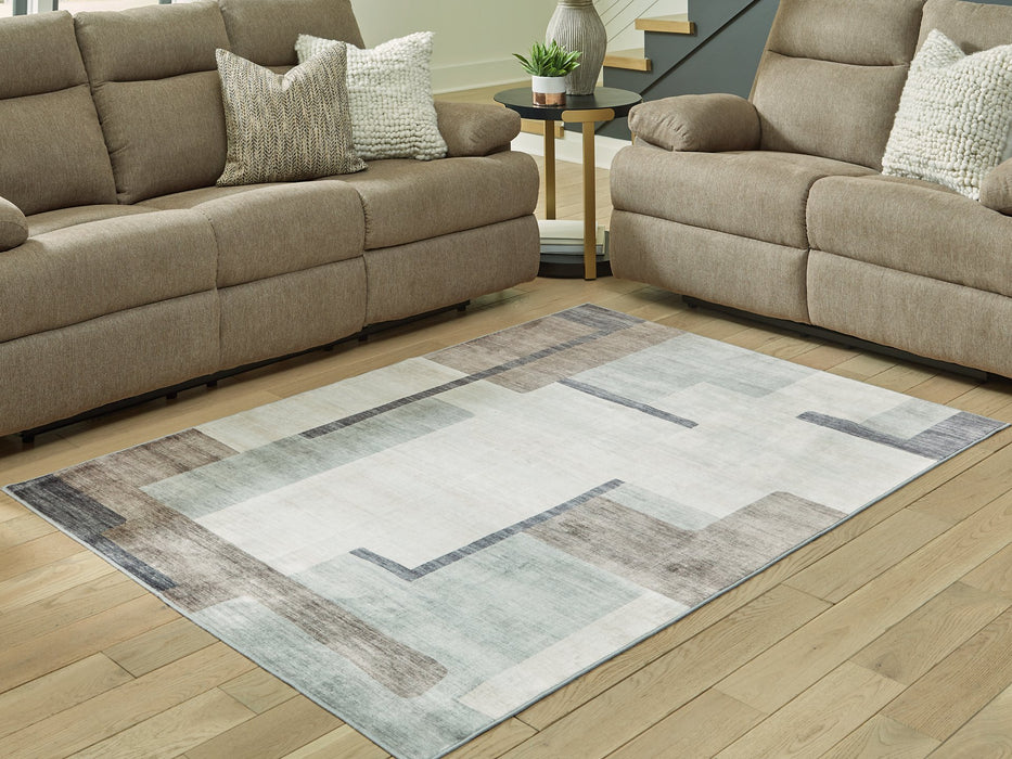Larkport Washable Area Rug - Orbit Furniture (Richmond,BC)