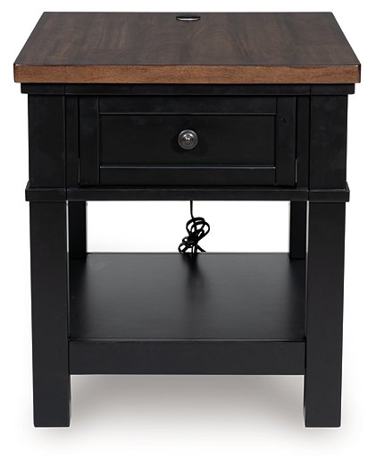 Wildenauer End Table - Orbit Furniture (Richmond,BC)