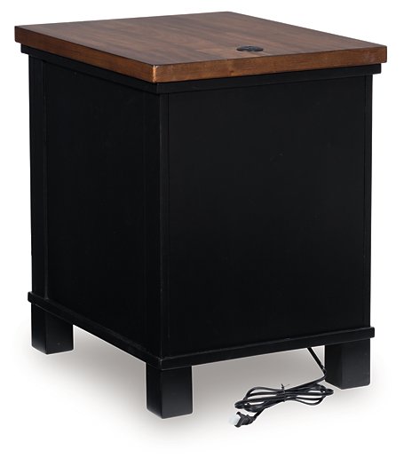 Wildenauer Chairside End Table - Orbit Furniture (Richmond,BC)