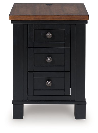Wildenauer Chairside End Table - Orbit Furniture (Richmond,BC)