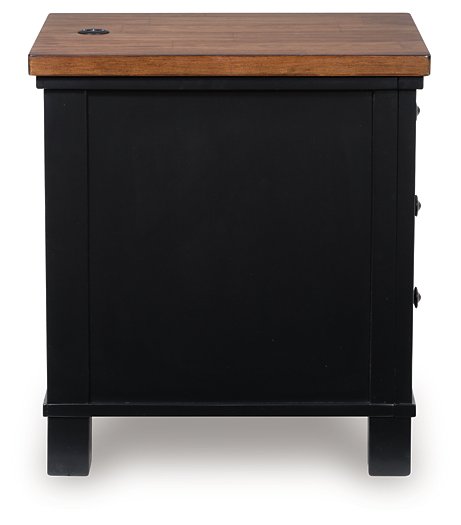 Wildenauer Chairside End Table - Orbit Furniture (Richmond,BC)