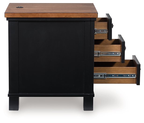 Wildenauer Chairside End Table - Orbit Furniture (Richmond,BC)