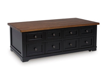Wildenauer Lift-Top Coffee Table - Orbit Furniture (Richmond,BC)