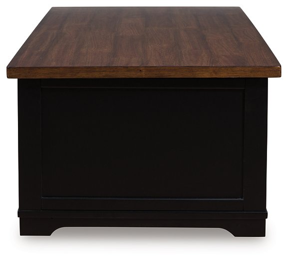 Wildenauer Lift-Top Coffee Table - Orbit Furniture (Richmond,BC)