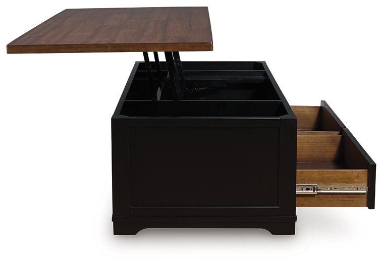 Wildenauer Lift-Top Coffee Table - Orbit Furniture (Richmond,BC)