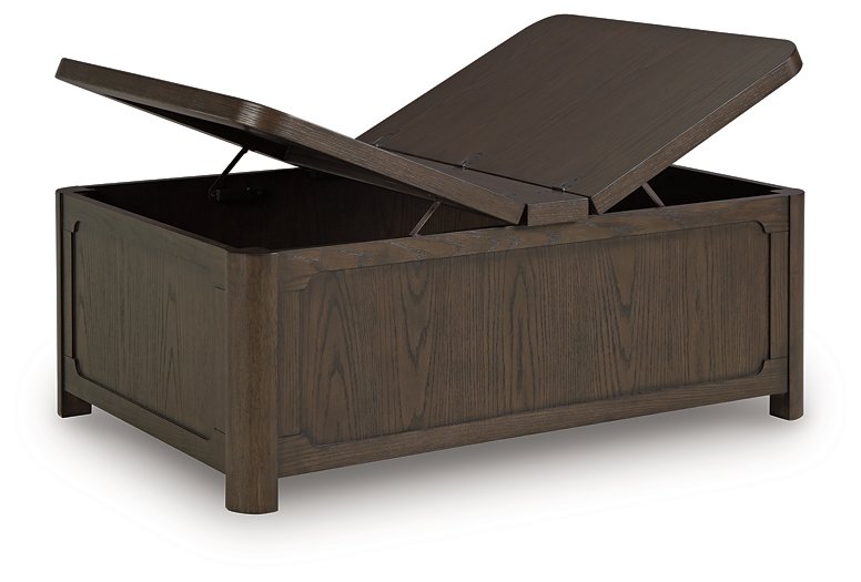 Breckington Coffee Table With Storage - Orbit Furniture (Richmond,BC)