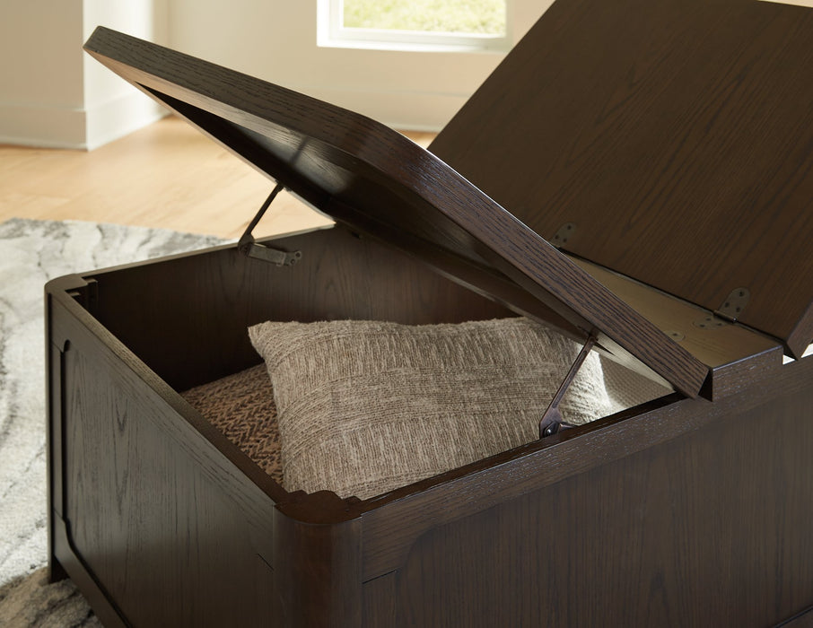 Breckington Coffee Table With Storage - Orbit Furniture (Richmond,BC)
