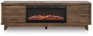 Zadilyn 72" TV Stand with Electric Fireplace - Orbit Furniture (Richmond,BC)